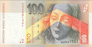 100 korunova slovenska bankovka