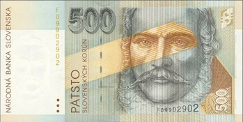 500 korunova slovenska bankovka