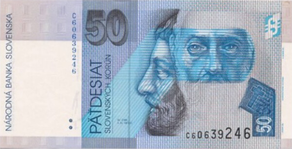 50 korunova slovenska bankovka
